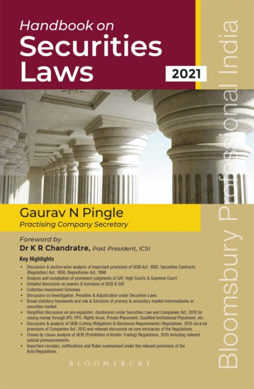 Bloomsbury's Handbook on Securities Laws by Gaurav Pingle - 1st Edition June 2021