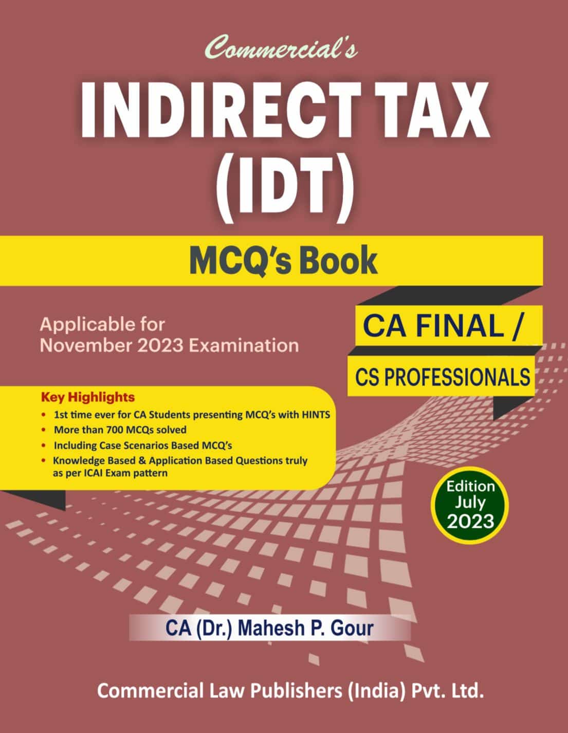 CA Final IDT MCQs by CA Mahesh Gour