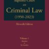 Lexis Nexis's Supreme Court on Criminal Law (1950-2023) by R P Kathuria - 11th Edition 2023