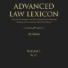 Lexis Nexis Advanced Law Lexicon by P Ramanatha Aiyar - 6th Edition July 2019