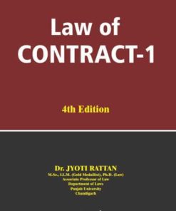 Bharat's Law of Contract-1 by Dr. Jyoti Rattan 4th Edition 2019