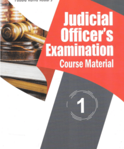 ALH's Judicial Officer's Examination Course Material (4 Volumes) by Padala Rama Reddi