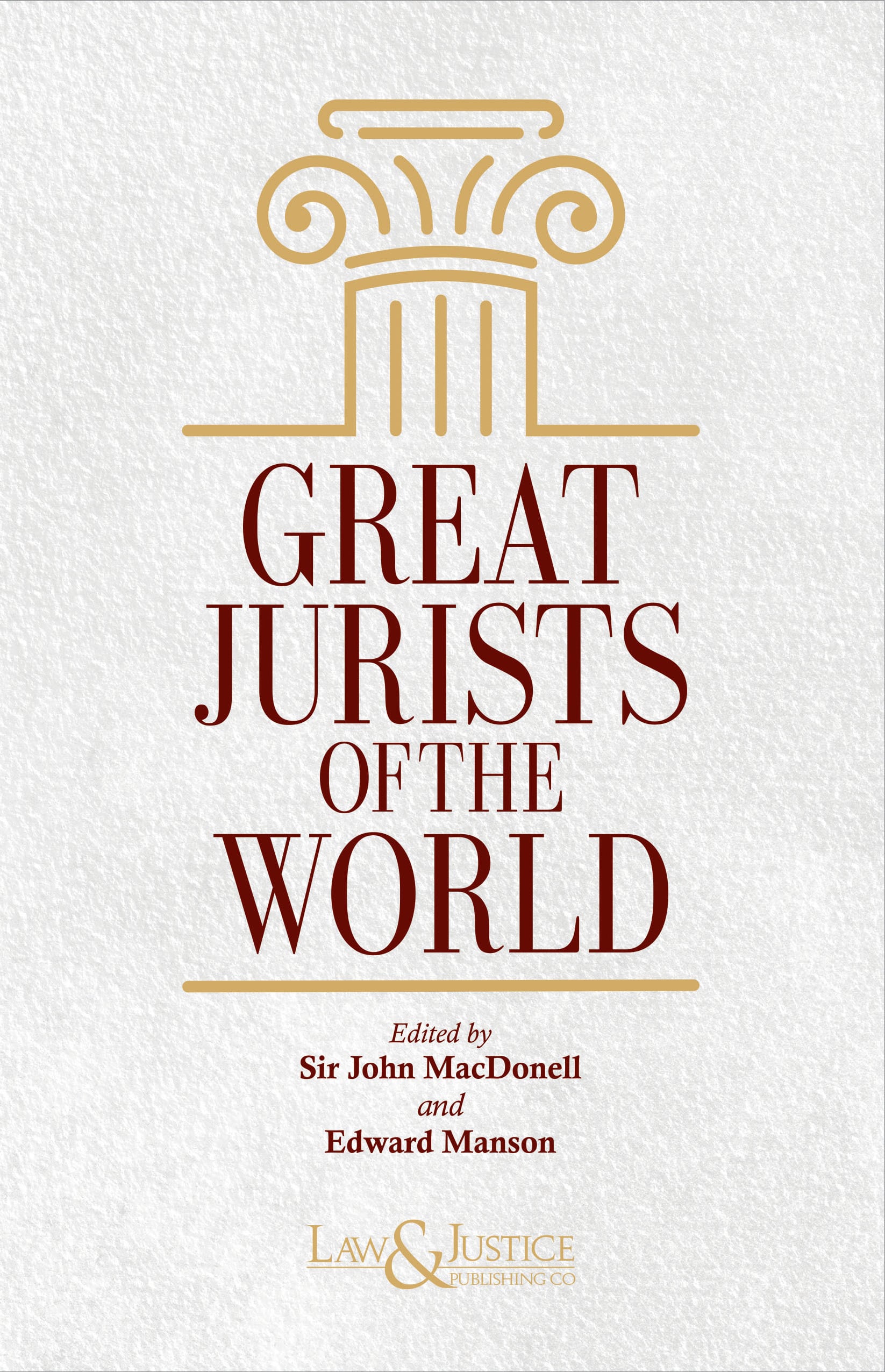 John　World　by　the　of　Jurists　Great　MacDonell