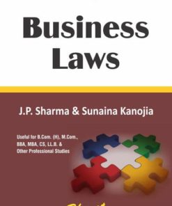 Bharat's Business Laws by J.P. Sharma & Sunaina Kanojia 1st Edition 2019