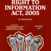Bharat's Handbook on Right to Information Act, 2005 by Dr. Niraj Kumar - 6th Edition 2024