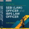 Singhal's MCQs for SEBI (Law Officer) & IBPS (Law Officer) by Sudhir Ahlawat - Edition 2023