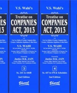Bharat's Treatise on Companies Act, 2013 by V.S. Wahi