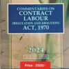 Commentaries on Contract Labour (Regulation and Abolition) Act, 1970 by V.K. Kharbanda