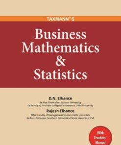 Taxmann's Business Mathematics & Statistics by D.N Elhance - 1st Edition January 2020
