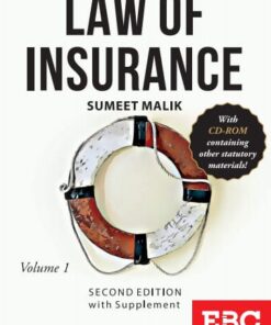EBC's J V N Jaiswal Law of Insurance (in 2 Volumes) by Sumeet Malik 2nd Edition, 2016 With Supplement 2020