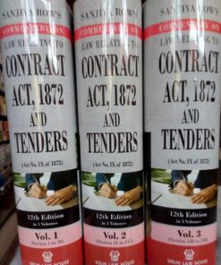DLH's Commentary on Law Relating to Contract Act, 1872 and Tenders by Sanjiva Row - 12th Updated Edition 2020
