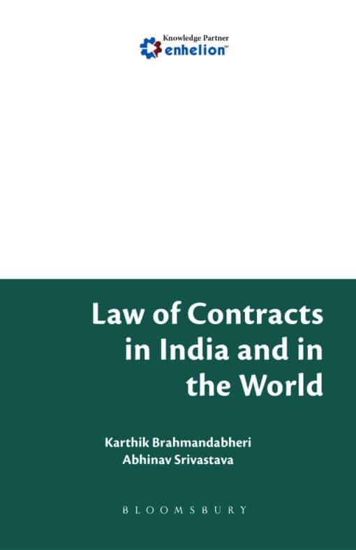 Bloomsbury’s Law of Contracts in India and in the World by Karthik Brahmandabheri - 1st Edition February 2020