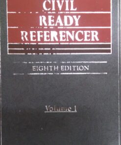 Kamal's Civil Ready Referencer (5 Volumes) by Justice Nandi - 8th Edition 2019