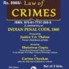 Bharat's Law of Crimes (in 3 Volumes) by Ratanlal & Dhirajlal - 29th Edition 2023