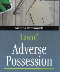 DLH's Law of Adverse Possession by Mantha Ramamurti - 8th Edition 2022