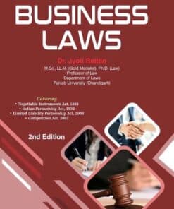 Bharat's Business Laws by Dr. Jyoti Rattan - 2nd Edition 2022