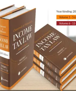 Lexis Nexis's Income Tax Law (Volume 1 to 5) by Chaturvedi and Pithisaria - 8th Edition 2024