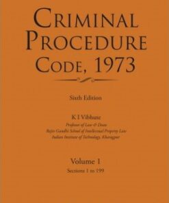 Lexis Nexis's Criminal Procedure Code, 1973 by D D Basu - 6th Edition 2017