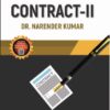 ALA's Contract-II by Dr. Narender Kumar - 1st Edition 2024