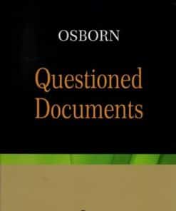LJP's Osborn Questioned Documents by Albert S. Osborn - 2nd Edition 2020