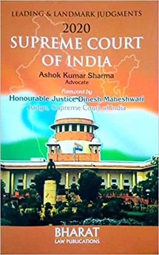 BLP's Leading & Landmark Judgments of Supreme Court of India 2020 by Ashok Kumar Sharma - Edition 2021