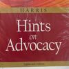 LJP's Hints on Advocacy by Harris - 18th Edition - Indian Economy Reprint 2021