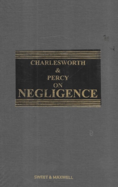 Sweet & Maxwell's Charlesworth & Percy on Negligence - South Asian Edition 2021