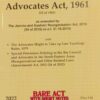 Lexis Nexis’s Advocates Act, 1961 (Bare Act) - 2022 Edition