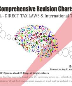Bharat's Comprehensive Revisionary Charts on Direct Tax Laws & International Taxation [AY 2021-22] by CA Durgesh Singh for May 2021