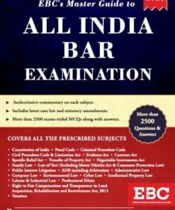 EBC's Master Guide To All India Bar Examination (AIBE) by EBC - 3rd Edition 2023