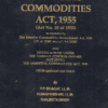 Whitesmann's Commentary on the Essential Commodities Act, 1955 by Y P Bhagat - 1st Edition 2022