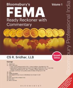 Bloomsbury’s FEMA Ready Reckoner with Commentary by CS R. Sridhar - 7th Edition 2022