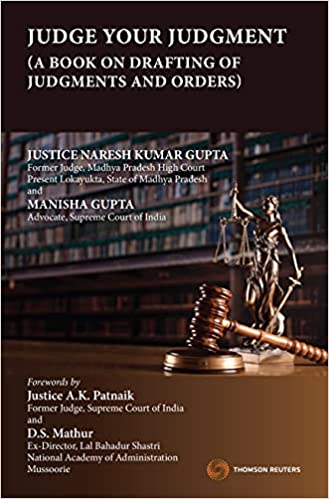 Thomson's Judge Your Judgment by Justice Naresh Kumar Gupta - 1st Edition 2021