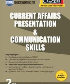 Taxmann's Cracker - Current Affairs Presentation & Communication Skills by K.M. Bansal for June 2023