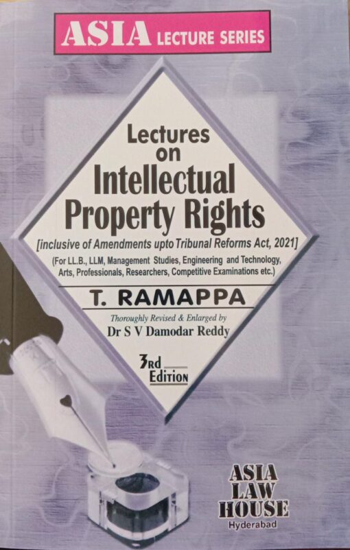 ALH's Lectures on Intellectual Property Rights by T. Ramappa - 3rd Edition 2022