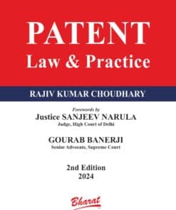 Bharat's Patent Law & Practice by Rajiv Kumar Choudhary - 2nd Edition 2024