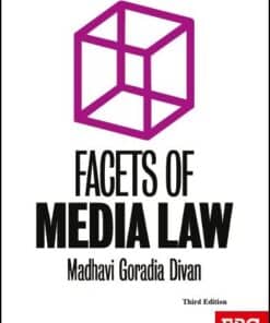 EBC's Facets of Media Law by Madhavi Goradia Divan - 3rd Edition 2023