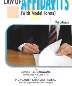 ALH's Law of Affidavits (With Model Forms) by P.S. Narayana - 9th Edition 2024
