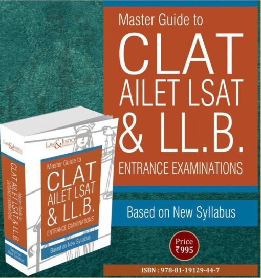 LJP's Master Guide to CLAT, AILET, LSAT & LL.B. Entrance Examination by Anudeep Kanthed