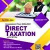 Bharat's Direct Taxation with MCQs (A.Y. 2022-2023) by Jassprit S Johar for Dec 2022 Exam