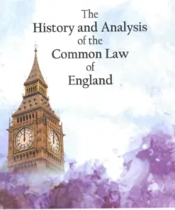 LJP's History And Analysis of The Common Law of England by Sir Matthew Hale