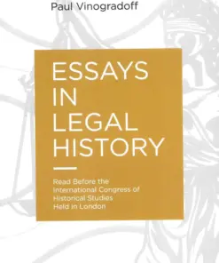 LJP's Essays In Legal History by Paul Vinogradoff