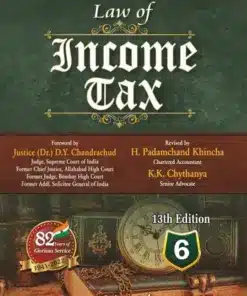 Bharat's Law of Income Tax (Volume 6) By Sampath Iyengar - 13th Edition 2024