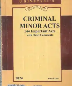 Lexis Nexis’s Criminal Minor Acts (144 Important Acts) (Pocket Size) - 2024 Edition