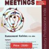 Bloomsbury’s The Law and Practice relating to Company Meetings by Ramaswami Kalidas - 3rd Edition 2024