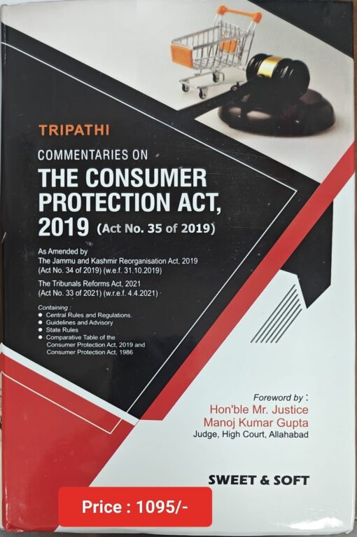 Sweet & Soft's Commentaries on The Consumer Protection Act, 2019 by Tripathi