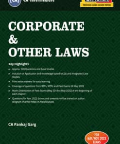 Taxmann's Cracker - Corporate and Other Laws by Pankaj Garg for Nov 2022