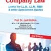 Bharat's Company Law by Dr. Jyoti Rattan - 2nd Edition 2023