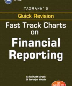 Taxmann's Quick Revision fast Track Charts on Financial Reporting by Ravi Kanth Miriyala for May 2023