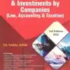 Bharat's Borrowings, Loans & Investments by Companies (Law, Accounting & Taxation) by CA. Kamal Garg - 3rd Edition 2022